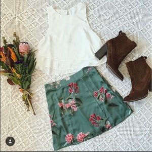 Show Me Your Mumu Laura Flora Huck Skirt